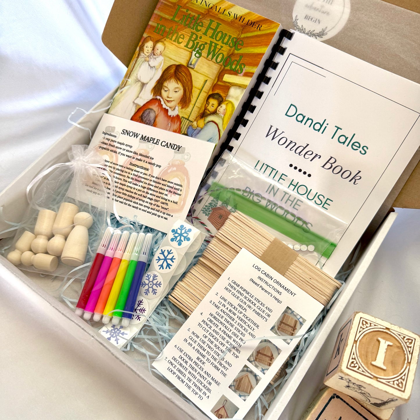 Little House in the Big Woods (AGES 7-10) SOLD OUT